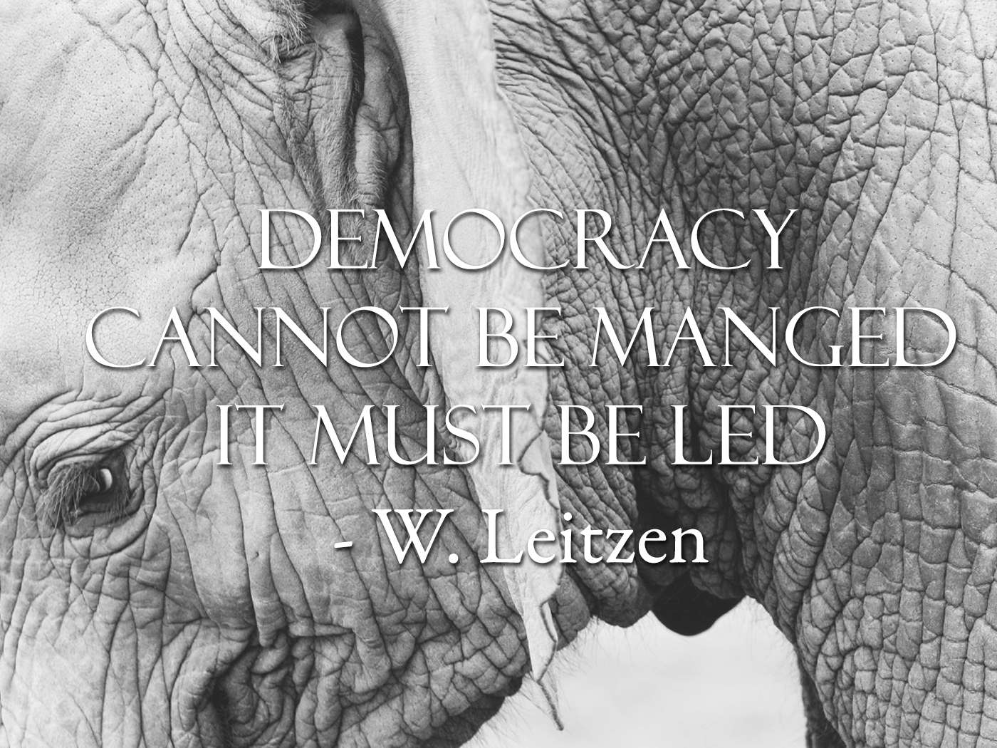 leadership notes for Trump