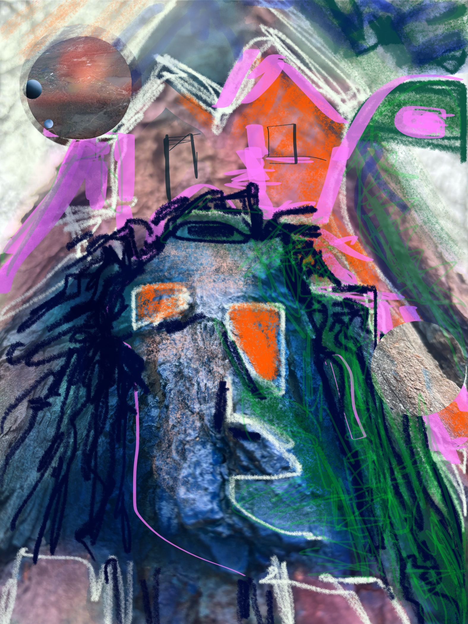 abstract digital art by Elizabeth Mullen Matteson.