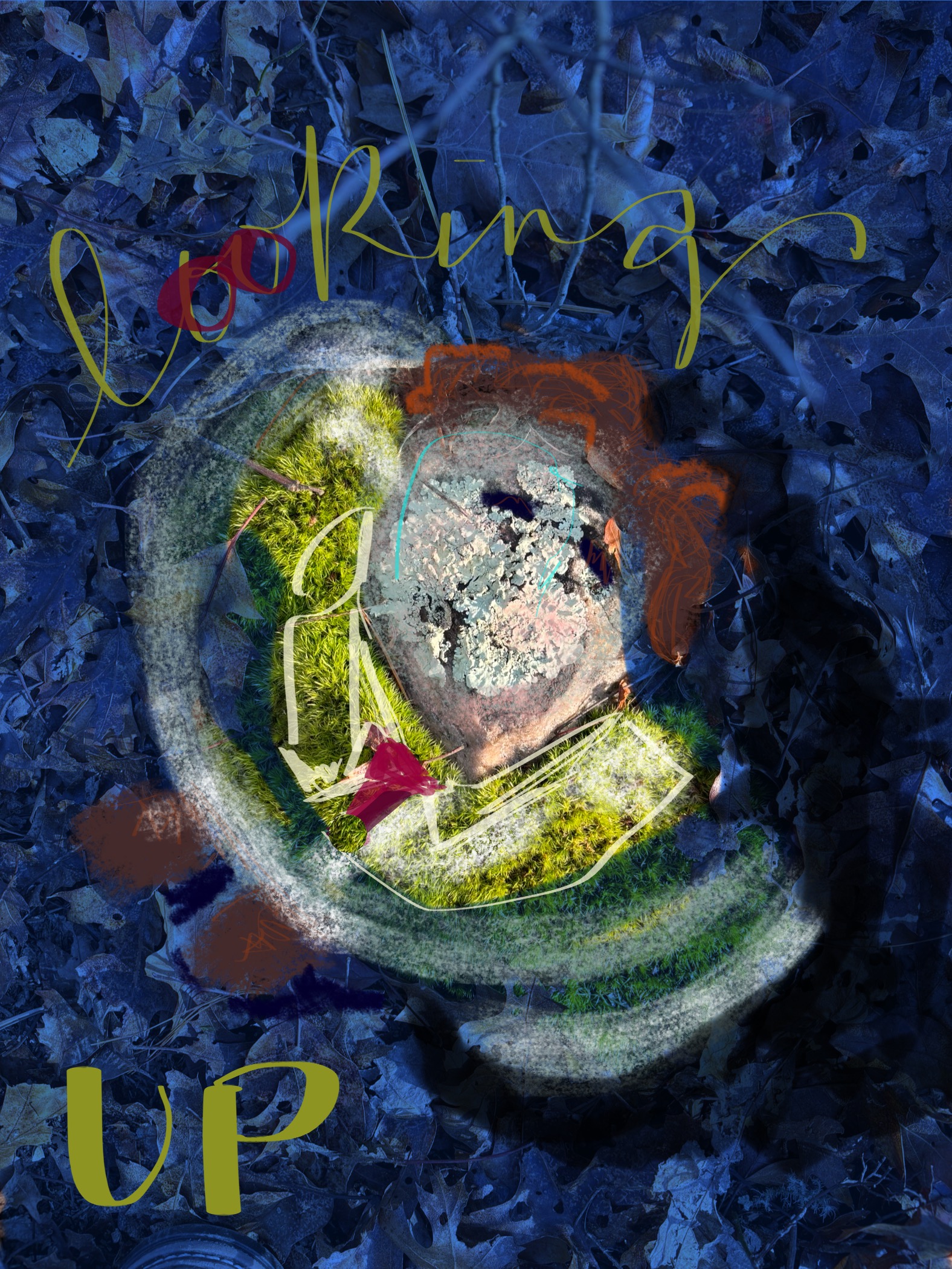 Looking Up digital art by EM Matteson 2025